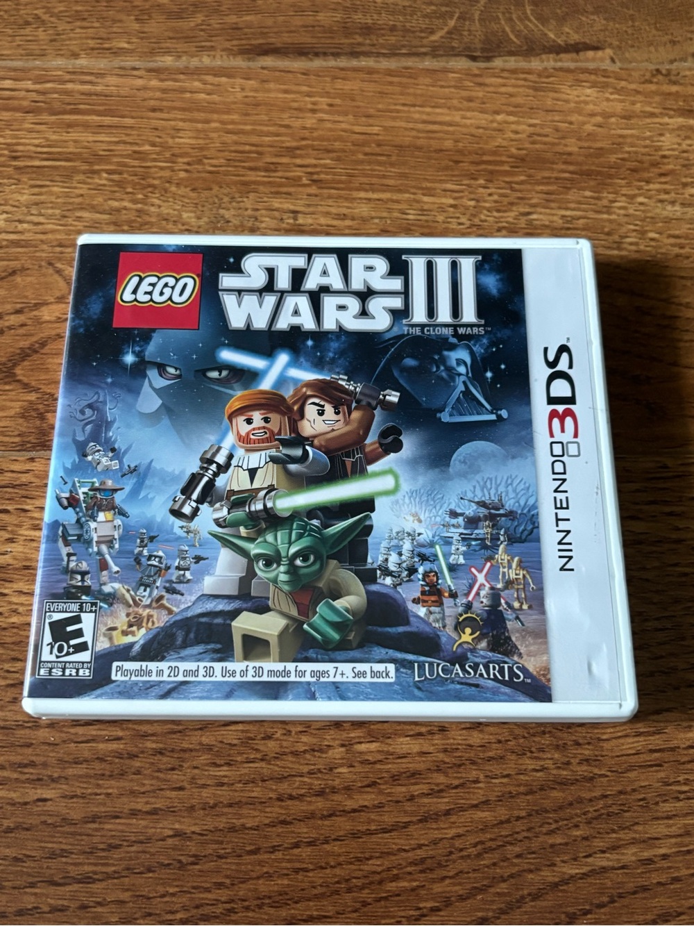 Lego Star Wars III Nintendo 3DS Game - White Case